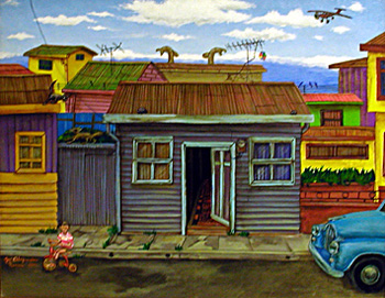 Herrera AlejandroCaserío con velocípedo