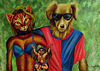 Herrera Alejandro_Gata y perro