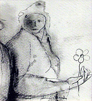 Jiménez Deredia_Personaje con flor