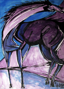 López Escarré José_Caballos