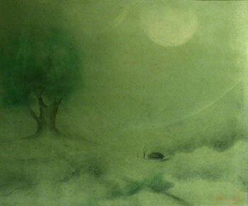 Morales Ricardo_Paisaje en verdes